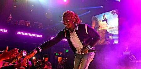 Young Thug ha sido uno de los artistas que ha tenido una actuación