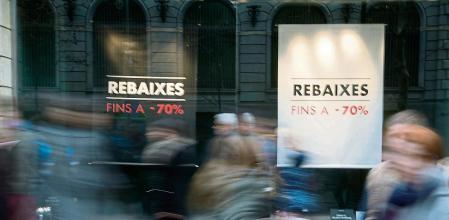 FOTO PEDRO MADUEÃ#{emoji}145;O- REBAJAS EN BARCELONA- 7-1-2015