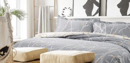 Rebajas en textiles del hogar.