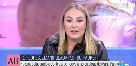 Rocío Flores se defiende en 'El programa de Ana Rosa'