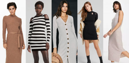 10 vestidos de punto que sientan bien y están de rebajas desde 12€ en Bershka, Asos, El Corte Inglés...
