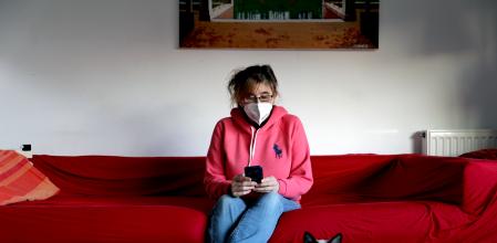 una docente d ebaja por covid