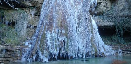 Helada en la Riera de Milany.