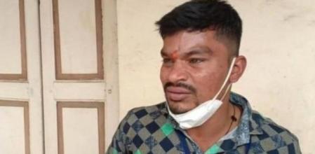 Santosh Halpati tras conocer los resultados electorales