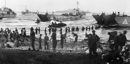 Inicio de la invasión aliada de Sicilia.