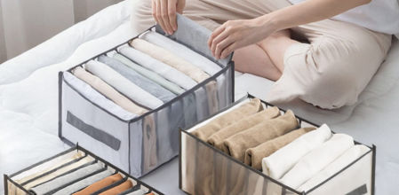 Cajones de almacenamiento para ropa