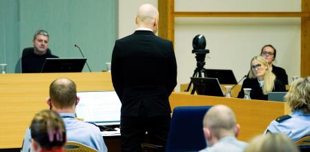 Skien (Norway), Anders Behring Breivik durante el juicio&nbsp;