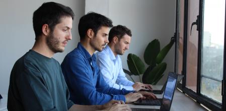 Albert Puig, Eduard Vivar y Borja Planells, co-founders de Cronuts