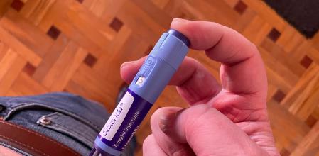 Inyección con pluma de Saxenda