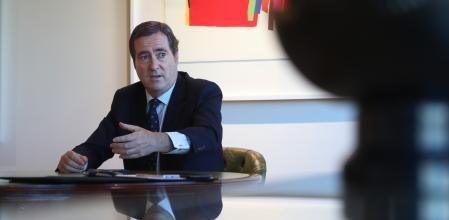 Antonio Garamendi, presidente de la CEOE