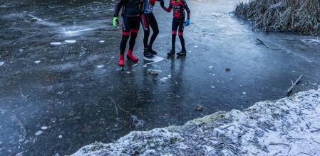 Helada en la Riera de Sorreigs.