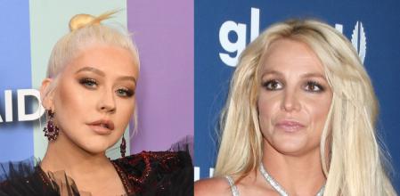 Singer Christina Aguilera attends the 10th amfAR Gala in Los Angeles, California, U.S., October 10, 2019.  *** Local Caption *** .