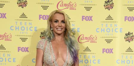 Britney Spears en los premios Teen Choice Awards en agosto de 2015