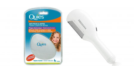 Lendrera y peines eléctricos antipiojos