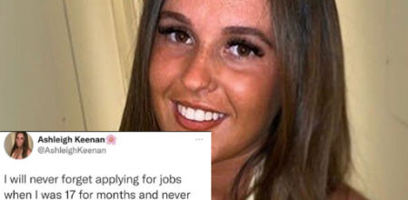 La joven explicó la historia en su cuenta de Twitter y se hizo viral