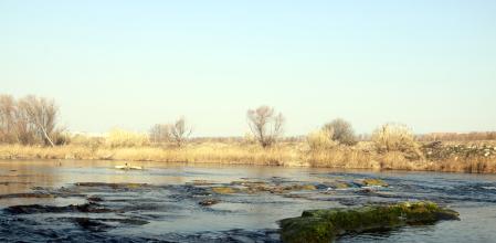 Los humedales de Rufea, en el río Segre, en su paso por Lleida.