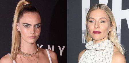 Model Cara Delevingne at DKNY 30th Birthday Party in St. Ann's Warehouse, Brooklyn, NY