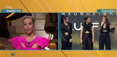 Tanxugueiras se 'cuelan' en TVE para apoyar a Chanel: 