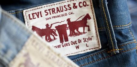 Etiqueta de un tejano Levi's