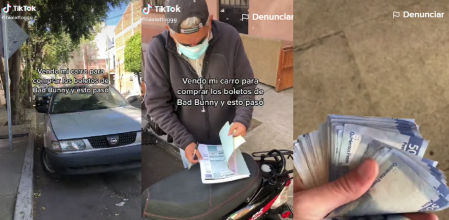 Vende su coche para poder comprar entradas para el concierto de Bad Bunny y la jugada le sale mal
