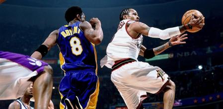 Allen Iverson, durante el All Star de 2001