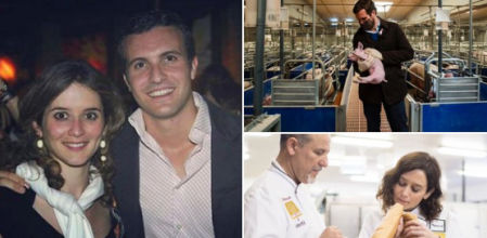 Una película donde Ayuso es 'Isabelle' y Casado se llama Paul