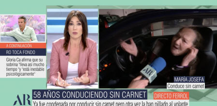 La surrealista conexión de una octogenaria kamikaze en Ana Rosa