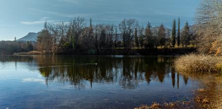 Invierno primaveral en el Estany de Graugés.
