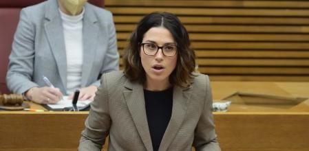 La portavoz adjunta de Compromís en Les Corts, Aitana Mas.
