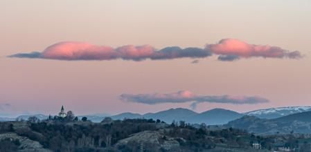Nubes de viento en Manlleu.