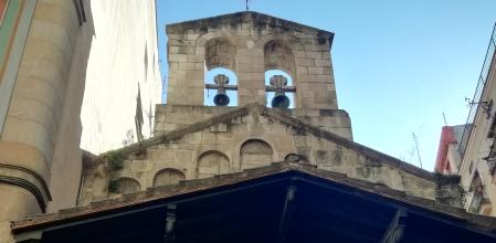 Visión frontal de la capilla de Marcús.