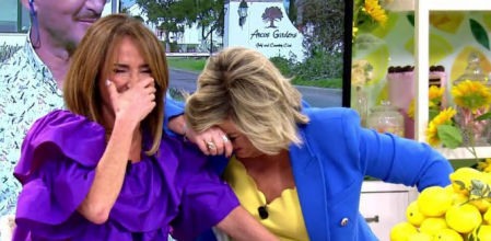 María Patiño y Terelu Campos sufren un ataque de risa