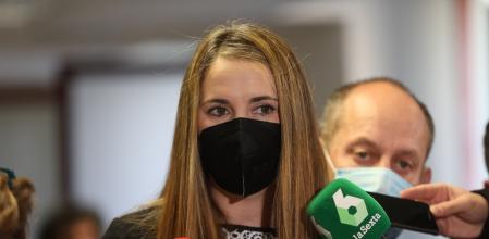 Lal concejal del Grupo Municipal Socialista de Madrid y Portavoz del Grupo, María del Mar Espinar.