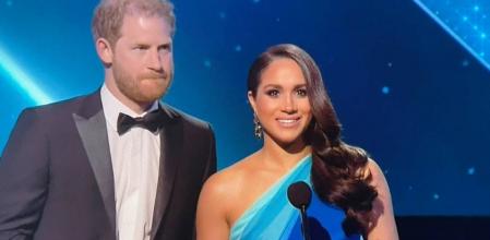 El príncipe Harry y Meghan Markle en la gala de los Naacp Image Awards