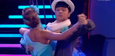 Volodimir Zelenski, antes de ser presidente de Ucrania, participa en 'Bailando con estrellas' en 2006