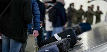 Maletas en el&nbsp; Aeropuerto Adolfo Suárez Madrid Barajas