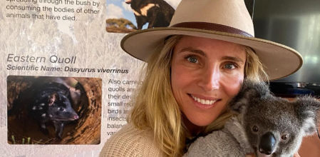 Elsa y su familia viven en mitad de la naturaleza