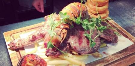 Uno de los platos del local