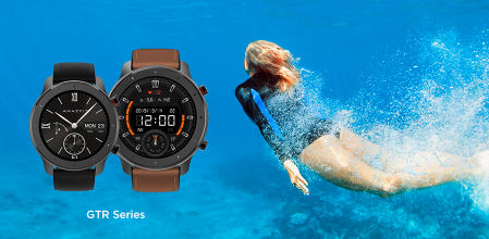 Amazfit GTR 47mm Reloj Inteligente Deportivo AMOLED