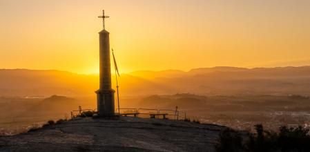 Cruz de Morral en Sant Hipòlit de Voltregà.