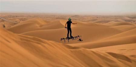 Su creador asegura que esta propuesta consigue que desplazarse por el aire sea accesible para cualquiera.