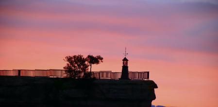Amanecer en el Salt de la Minyona.