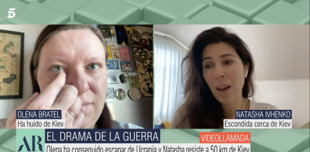 Dos refugiadas ucranianas rompen a llorar en ‘El programa de Ana Rosa’: “Es desesperante”