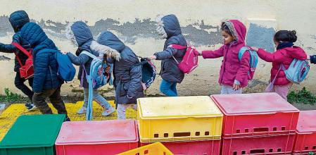 ESCOLA PAU CASALS DE RUBI. SALIDA DE NIÑOS DE PRIMARIA E INFANTIL
