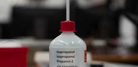 Botella para uso industrial