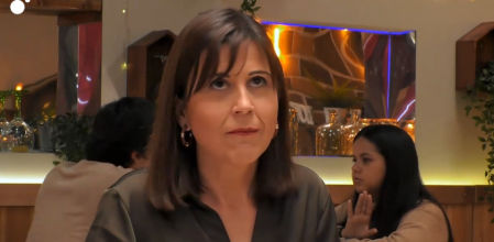 Isabel y Fran en 'First Dates'