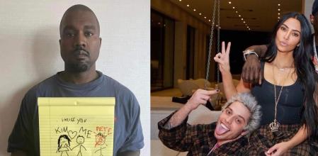 Kanye continúa con su cruzada contra Pete Davidson.