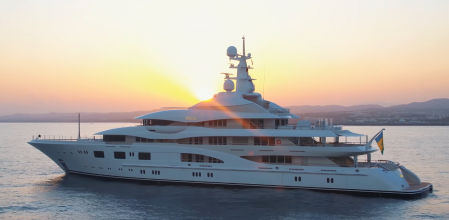 Imágenes del interior del megayate Valerie