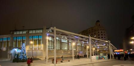 El lugar donde falleció el joven.