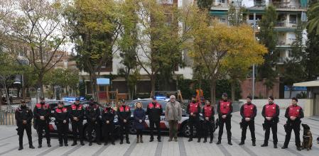 Nuevos agentes y vehículos de la Guàrdia Urbana de Cornellà